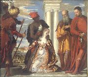 Paolo  Veronese The Martyrdom of St. Justine oil painting